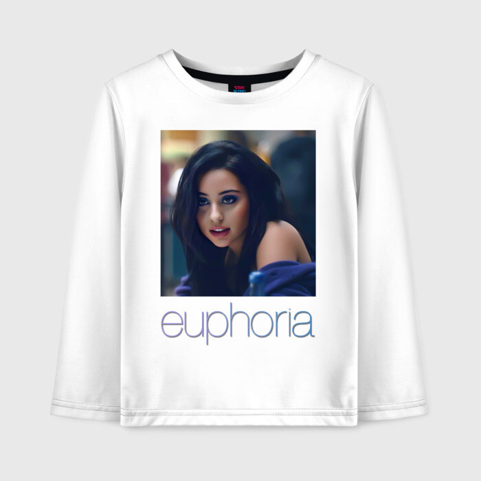 Детский лонгслив хлопок сериал Euphoria фото