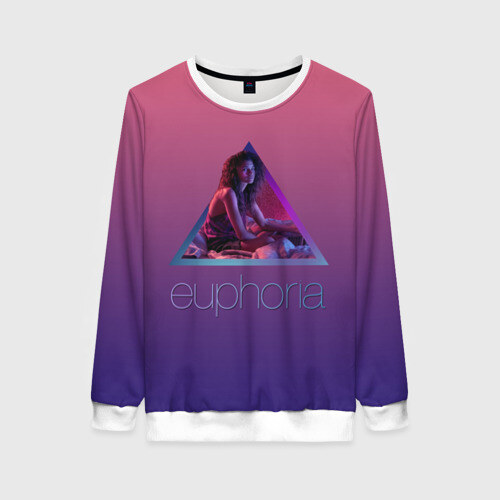 Женский свитшот 3D сериал Euphoria фото
