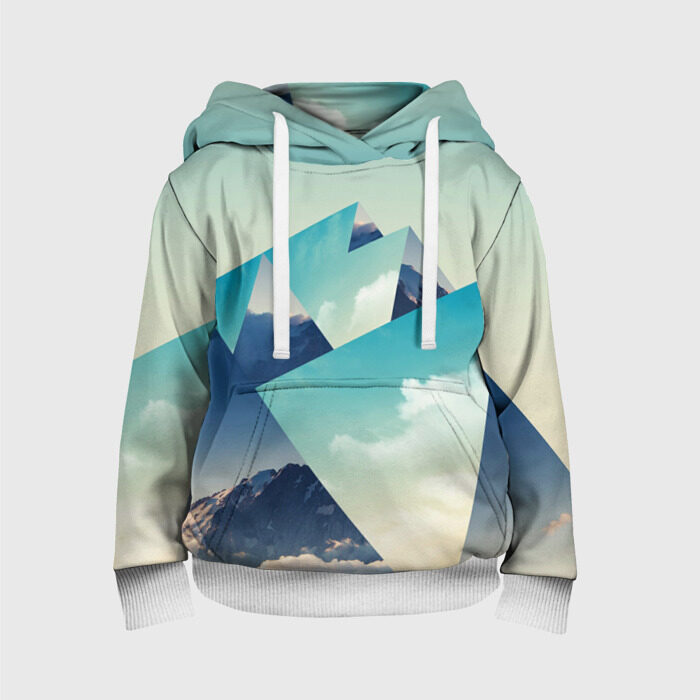 Детская толстовка 3D Эверест фото