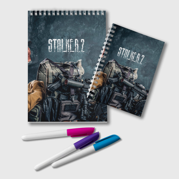 Блокнот Stalker 2 Экипировка фото