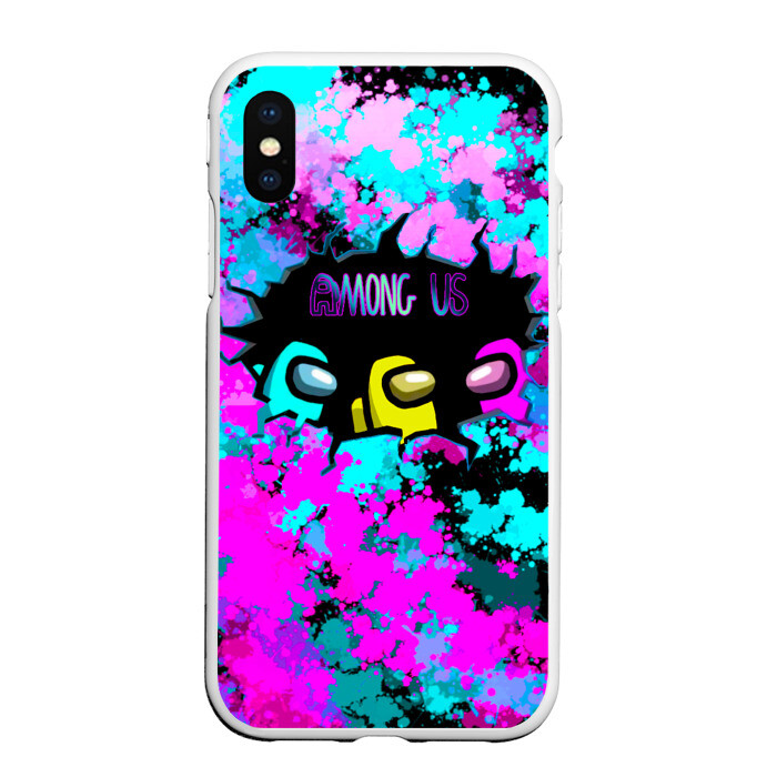 Чехол для iPhone XS Max матовый Among Us фото
