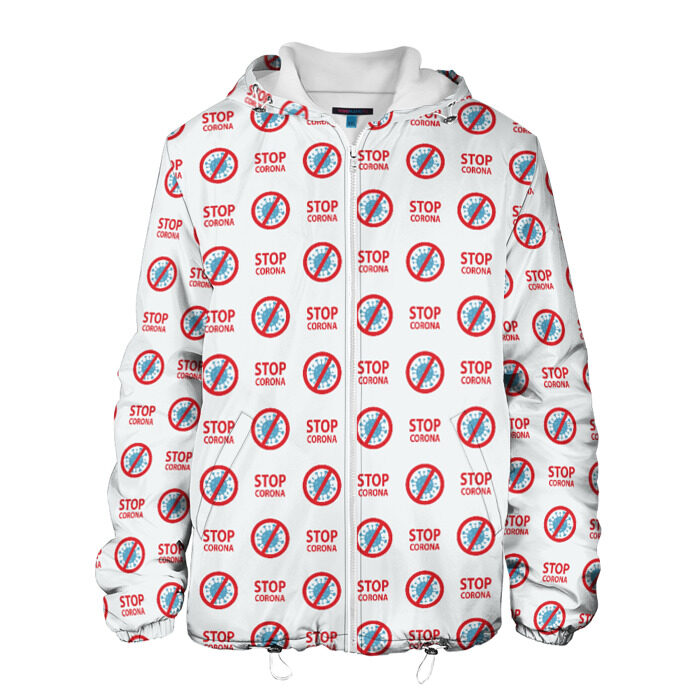 Мужская куртка 3D STOP KORONA фото