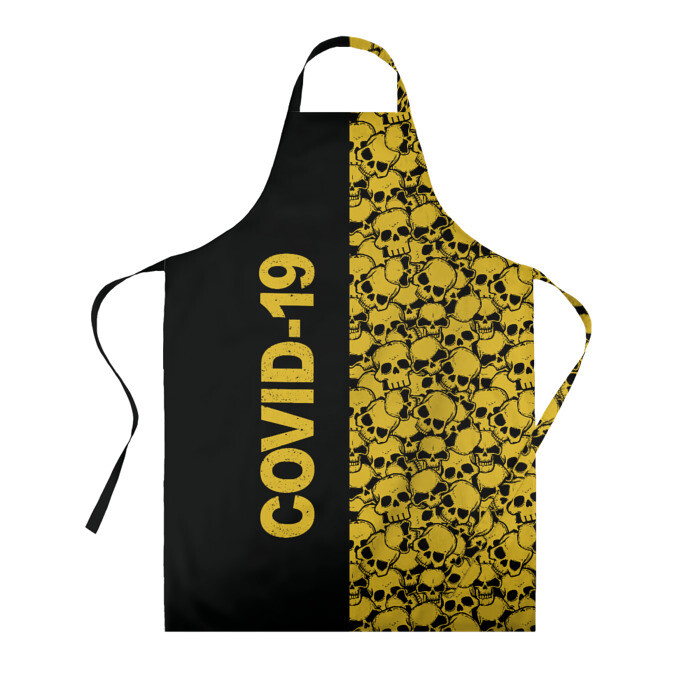 Фартук 3D COVID-19 фото