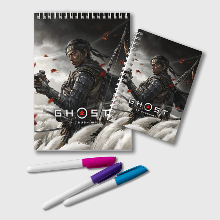 Блокнот Ghost of Tsushima фото