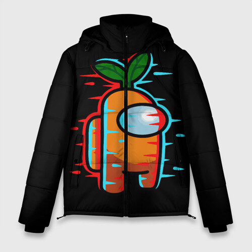 Мужская зимняя куртка 3D AMONG US фото