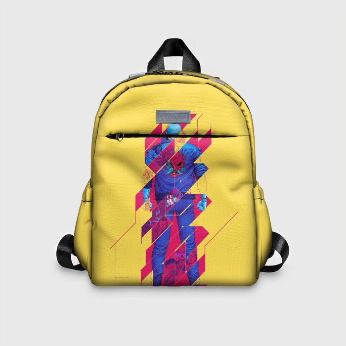 Детский рюкзак 3D Cyberpunk 2077 фото