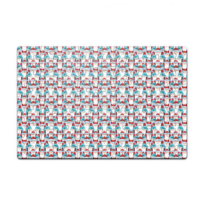 Пазл магнитный 126 элементов Дед Мороз фото