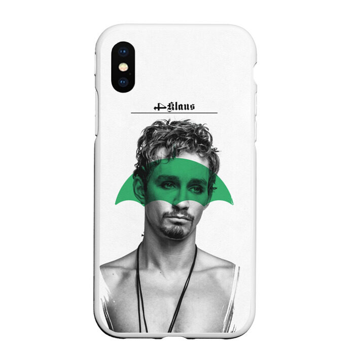 Чехол для iPhone XS Max матовый Klaus фото