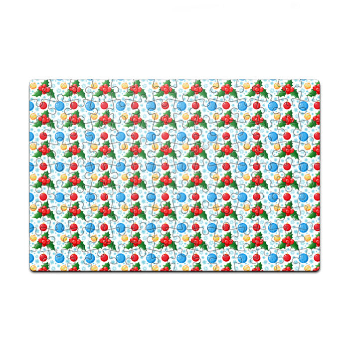 Пазл магнитный 126 элементов Новый Год фото