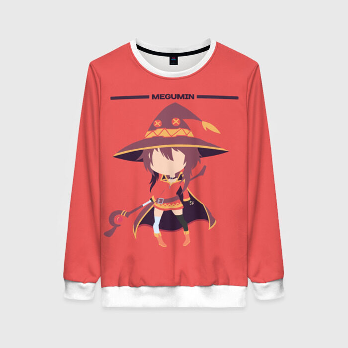 Женский свитшот 3D Мегумин фото