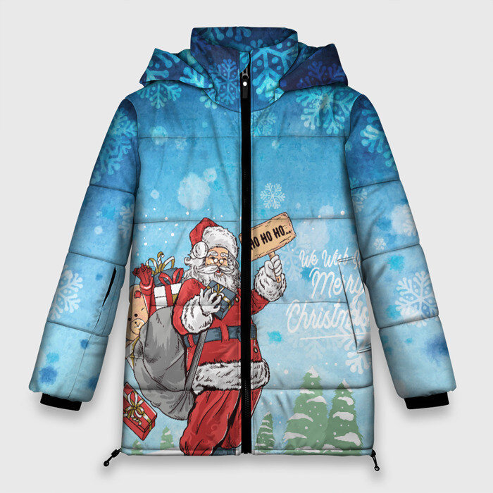 Женская зимняя куртка 3D Зимушка фото