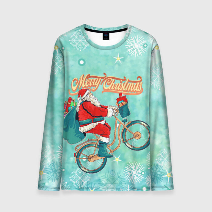 Мужской лонгслив 3D По звездам фото