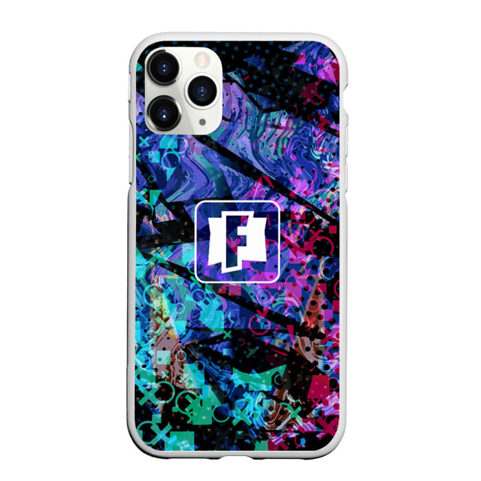 Чехол для iPhone 11 Pro матовый Fortnite фото