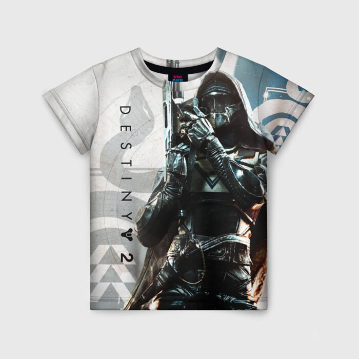 Детская футболка 3D DESTINY, HUNTER фото