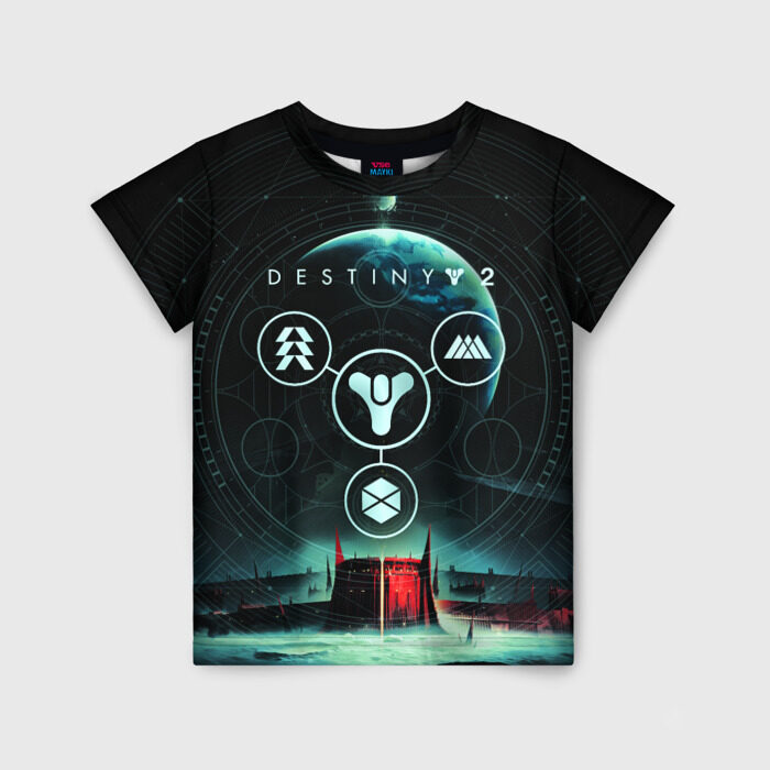 Детская футболка 3D DESTINY 2 фото