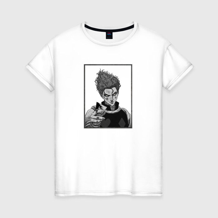 Женская футболка хлопок Хисока фото