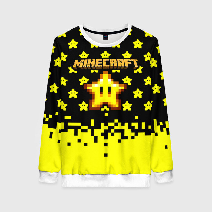 Женский свитшот 3D Minecraft фото