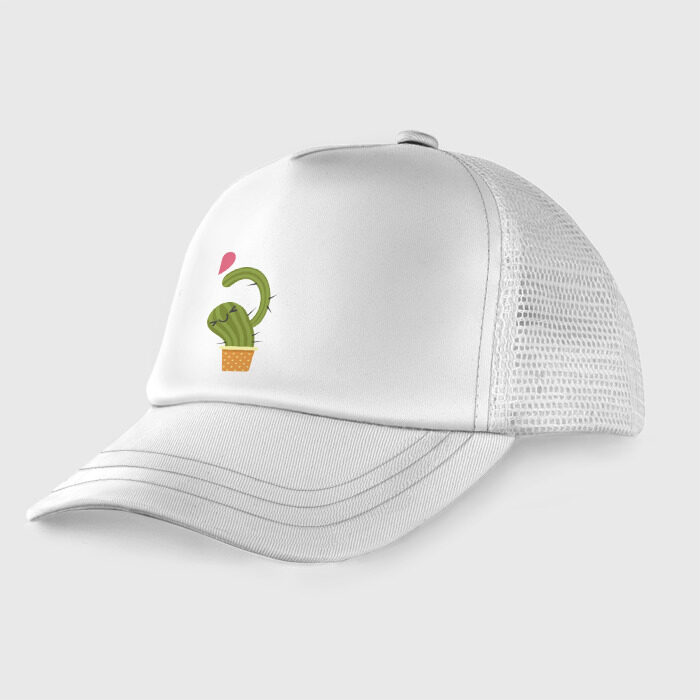 Детская кепка тракер кактус фото