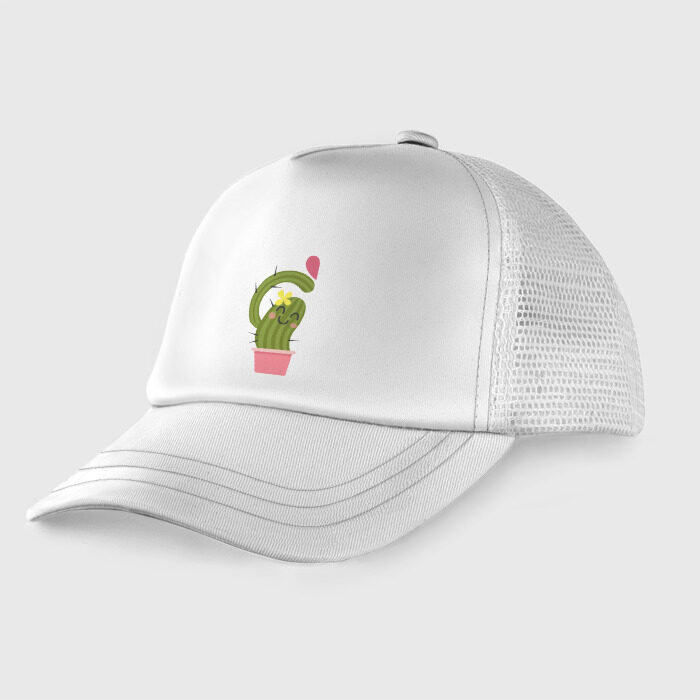 Детская кепка тракер кактус фото