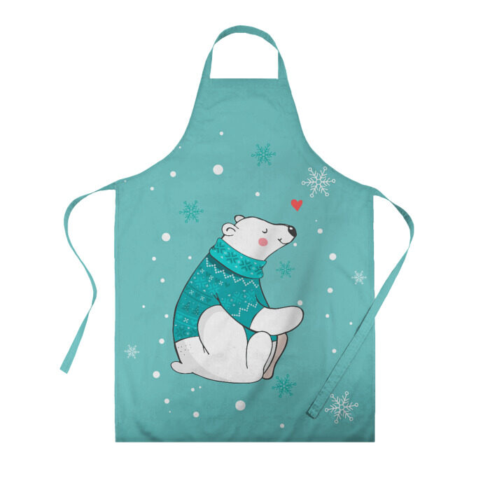 Фартук 3D мишка фото