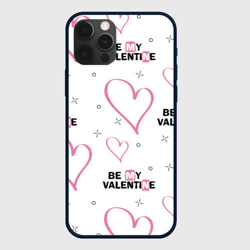 Чехол для iPhone 12 Pro Max Be My Valentine фото