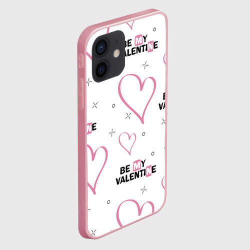 Чехол для iPhone 12 Pro Max Be My Valentine фото