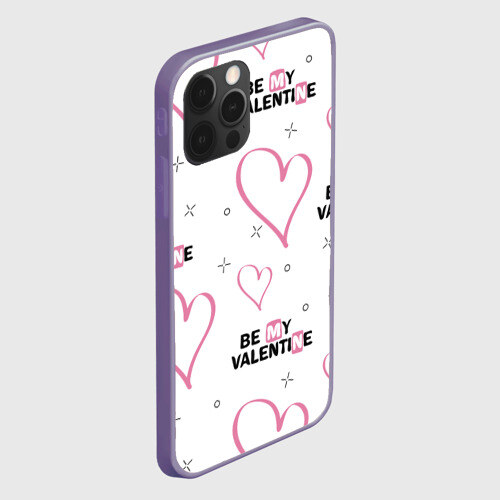 Чехол для iPhone 12 Pro Max Be My Valentine фото