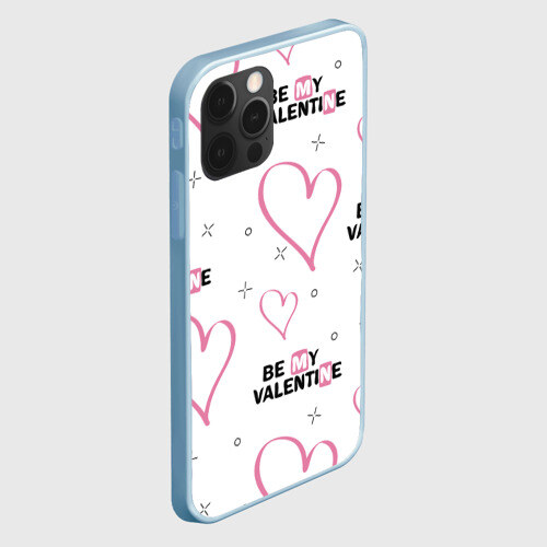 Чехол для iPhone 12 Pro Max Be My Valentine фото