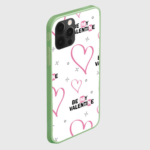 Чехол для iPhone 12 Pro Max Be My Valentine фото