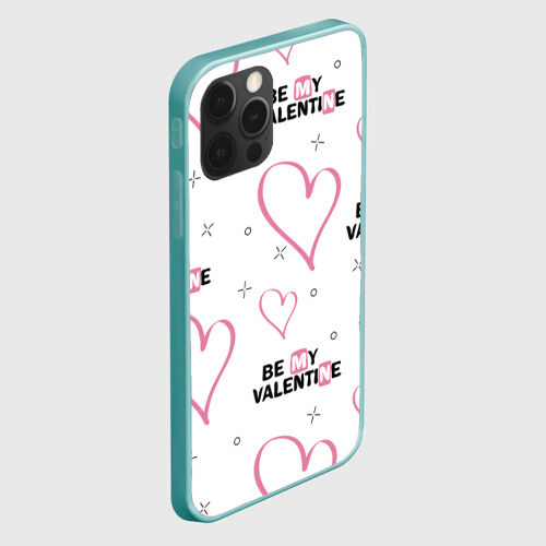 Чехол для iPhone 12 Pro Max Be My Valentine фото