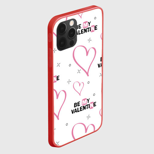 Чехол для iPhone 12 Pro Max Be My Valentine фото