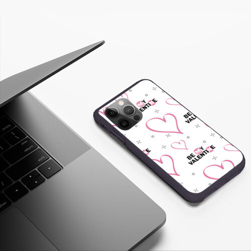 Чехол для iPhone 12 Pro Max Be My Valentine фото