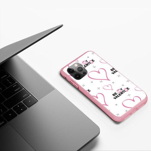 Чехол для iPhone 12 Pro Max Be My Valentine фото