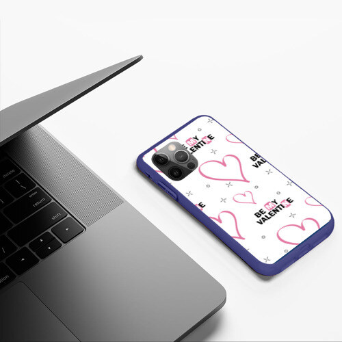 Чехол для iPhone 12 Pro Max Be My Valentine фото