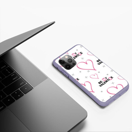 Чехол для iPhone 12 Pro Max Be My Valentine фото