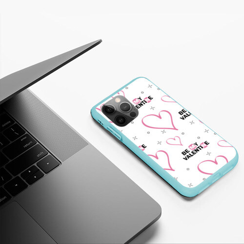 Чехол для iPhone 12 Pro Max Be My Valentine фото