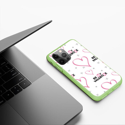 Чехол для iPhone 12 Pro Max Be My Valentine фото