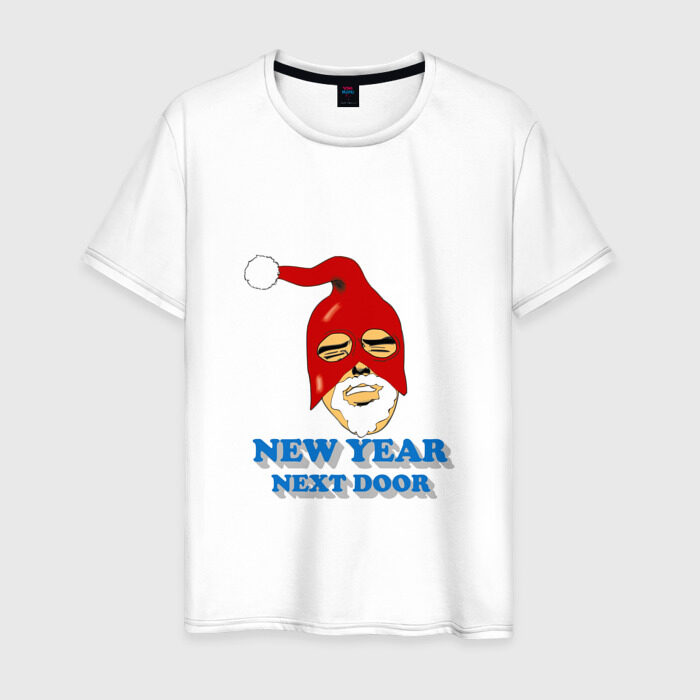 Мужская футболка хлопок Gachimuchi New Year фото