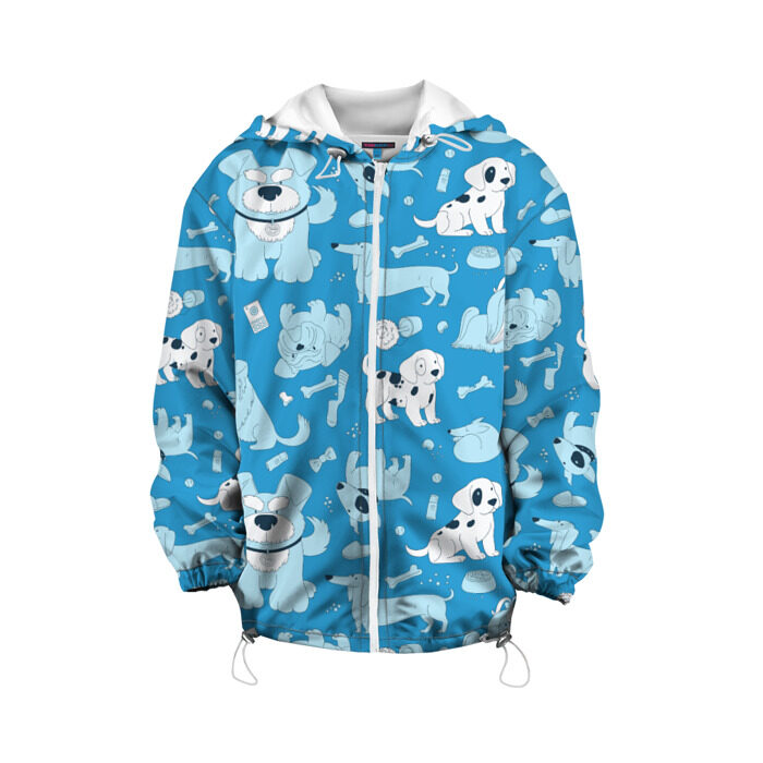 Детская куртка 3D Собачки фото