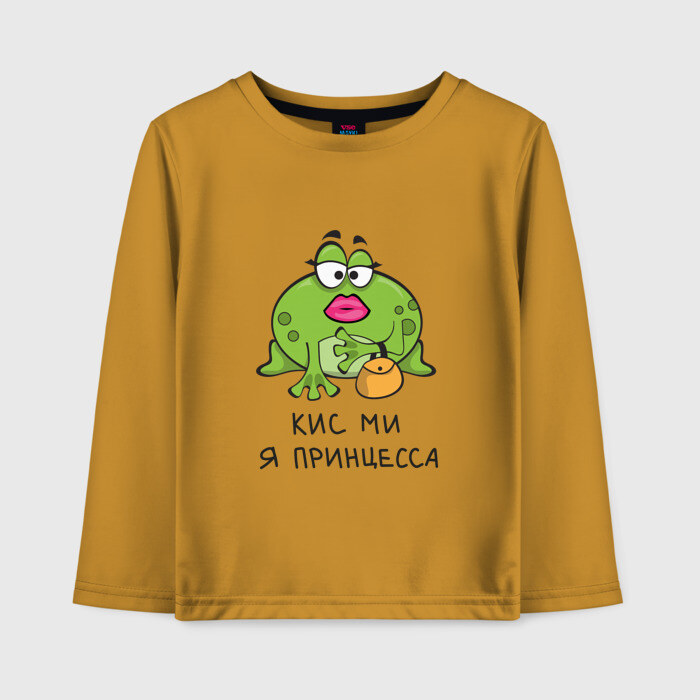 Детский лонгслив хлопок Кис ми я принцесса фото