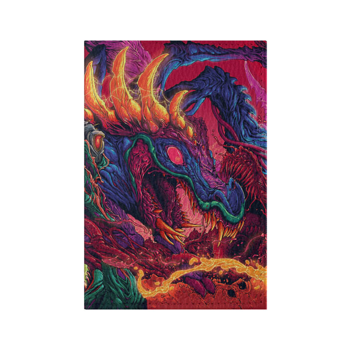 Обложка для паспорта матовая кожа HYPER BEAST фото