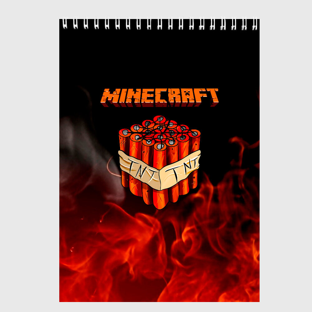 Скетчбук Minecraft фото