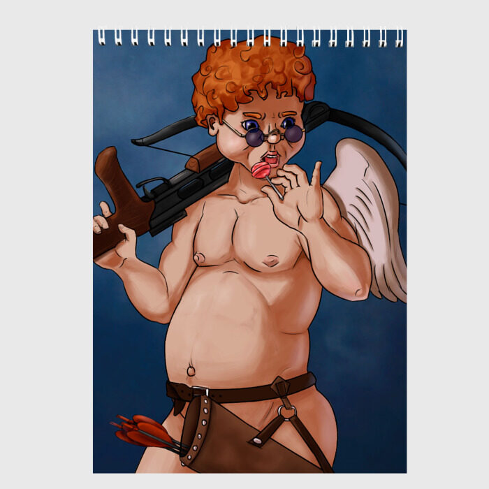 Скетчбук Купидон фото