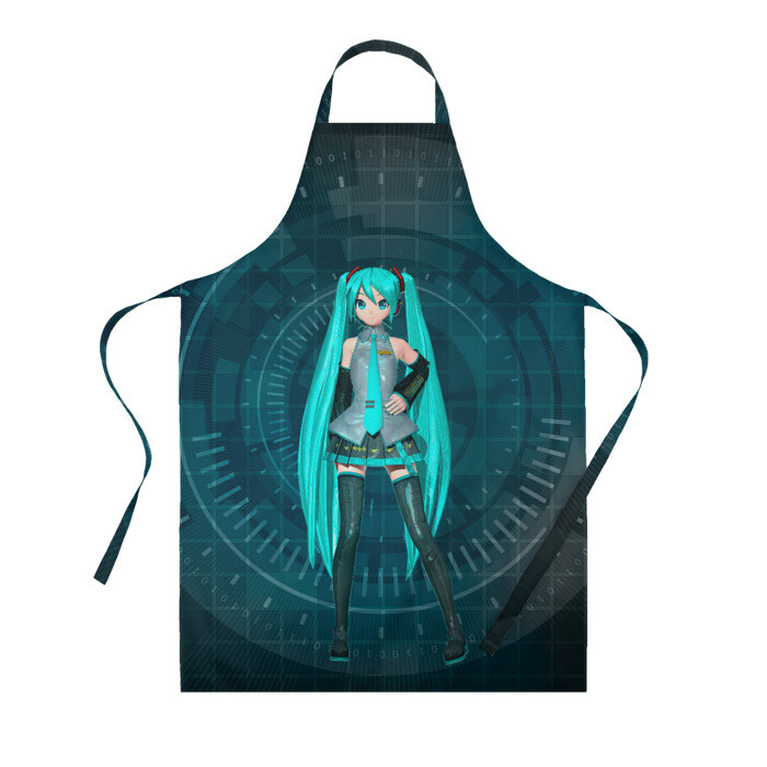 Фартук 3D Мику Хацуне фото