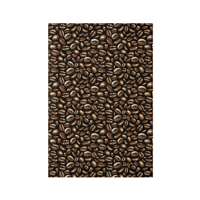 Обложка для паспорта матовая кожа Кофе в Зёрнах фото
