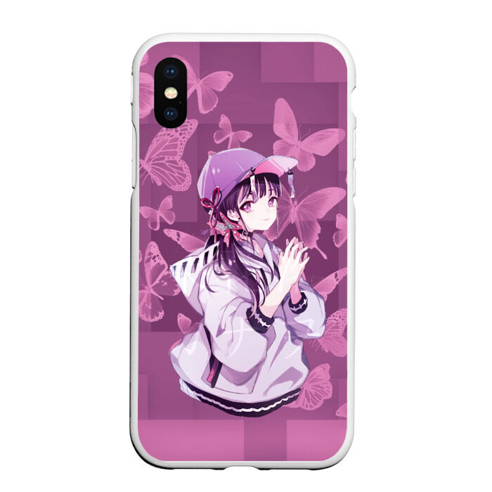 Чехол для iPhone XS Max матовый Канао Цуюри фото