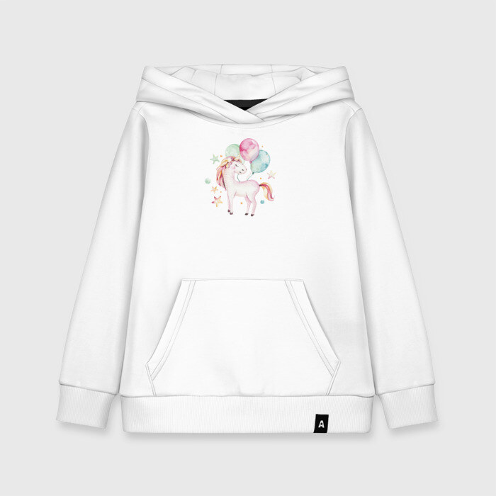 Детская толстовка хлопок Пони фото