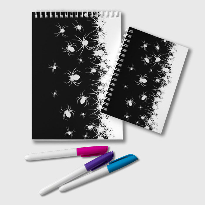 Блокнот Пауки фото