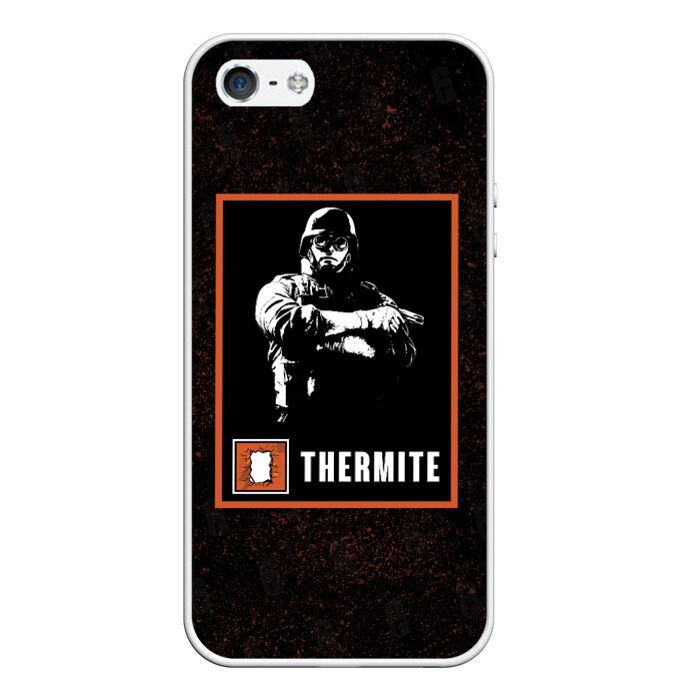 Чехол для iPhone 5/5S матовый Thermite фото