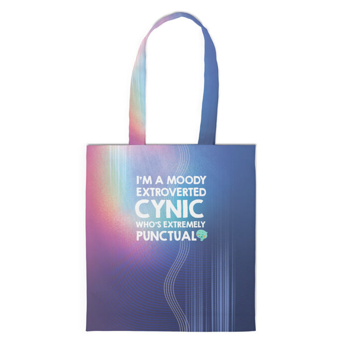 Шоппер 3D Циник-экстроверт фото